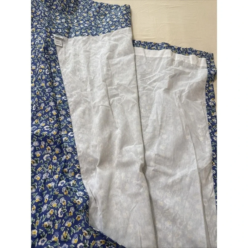 Vtg Laura Ashley Polyanthus Priory Curtain Panel ONE Only 41